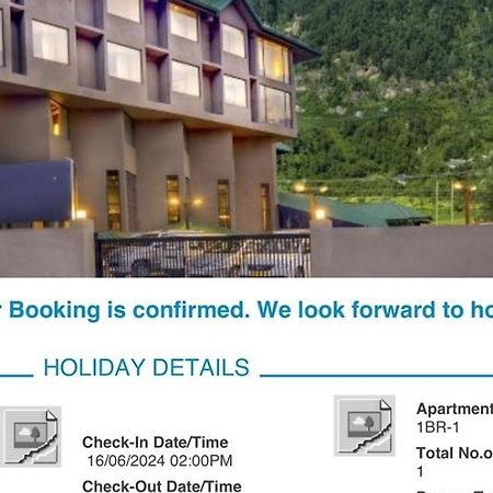 Hotel Park Paradise Manali Manāli Exteriér fotografie